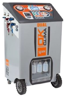 Установка для заправки автомобильных кондиционеров Spin OK Clima Advance Dual Printer Установка для заправки автомобильных кондиционеров Spin OK Clima Advance Dual Printer
