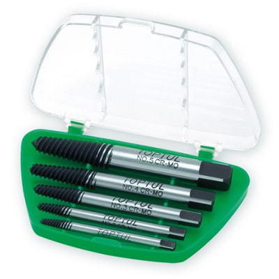 Набор экстракторов 5 предметов TOPTUL JGAW0501 Набор экстракторов 5 предметов TOPTUL JGAW0501